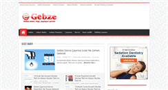 Desktop Screenshot of e-gebze.net