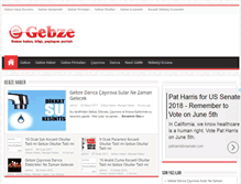 Tablet Screenshot of e-gebze.net